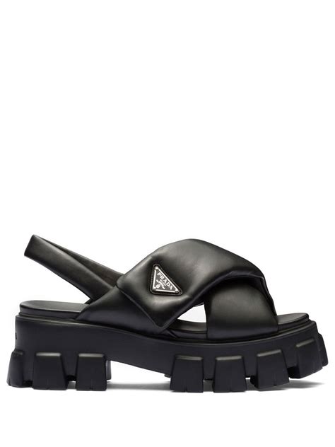 prada sandalen frau 42|farfetch Prada shoes.